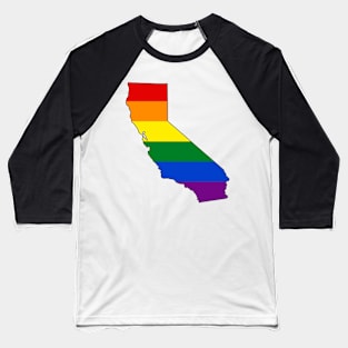 California Pride! Baseball T-Shirt